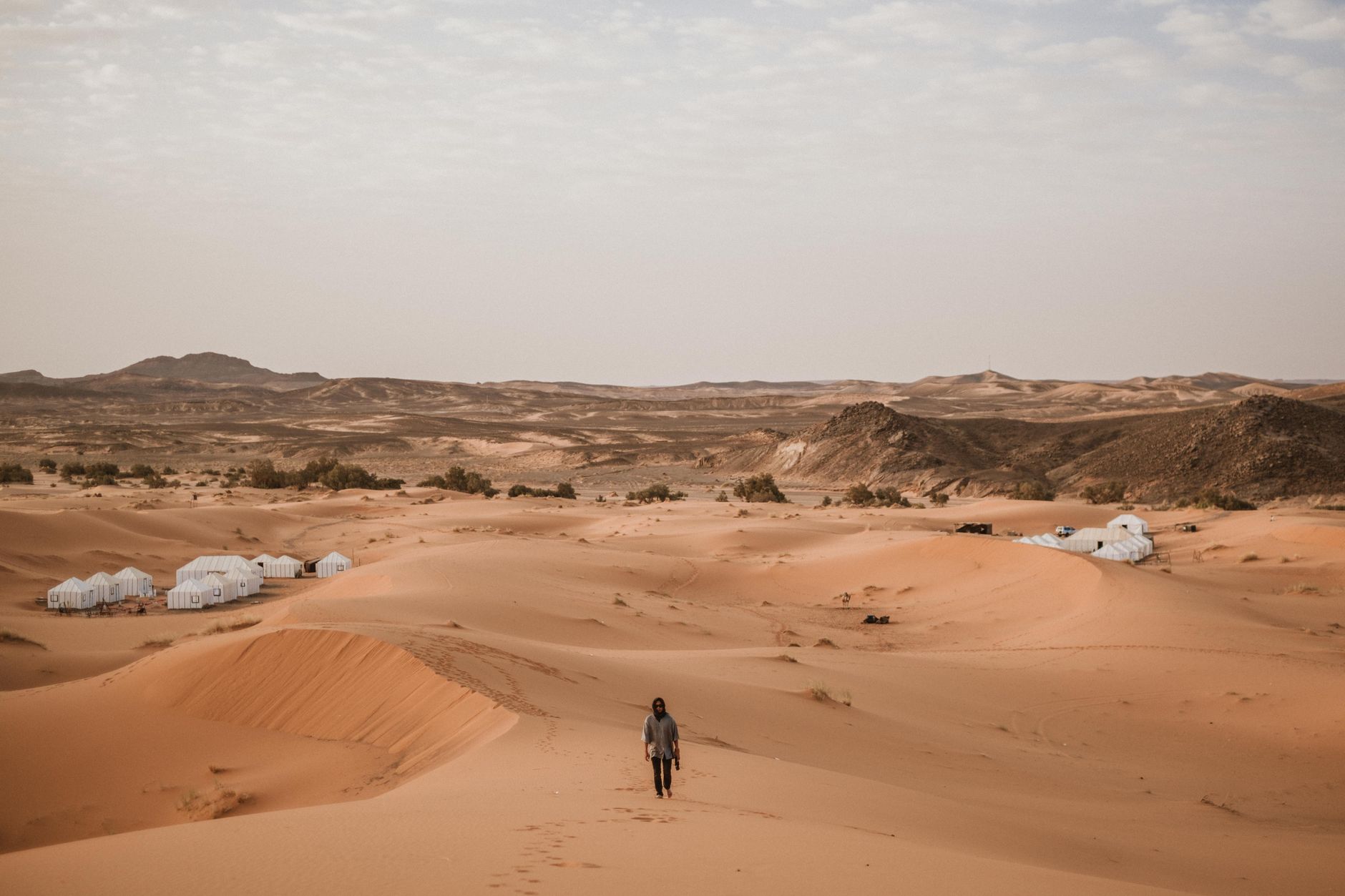 Cómo estar disponible en un trekking en el desierto marroquí