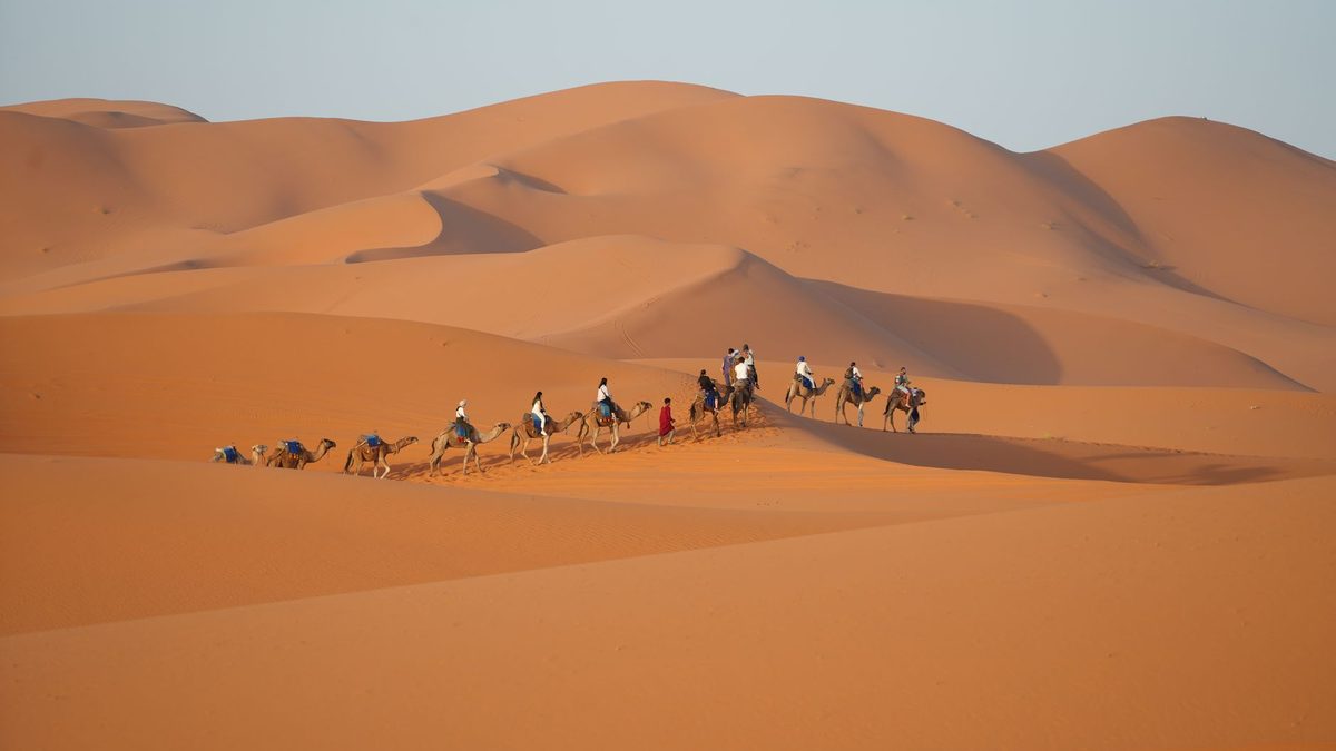 Envoyer photos et vidéos depuis le désert marocain